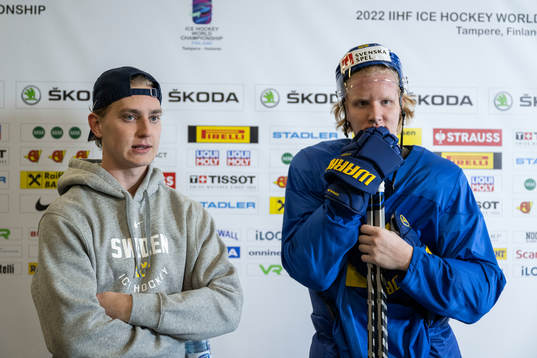 Jacob Peterson and Rasmus Dahlin
