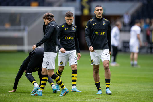 s Jordan Larsson och Nabil Bahoui