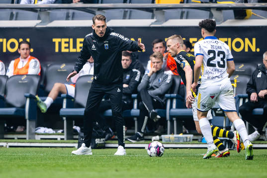 Sirius tränare Daniel Bäckström