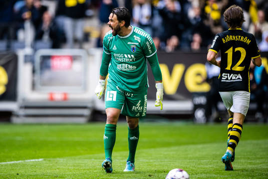 Sirius målvakt Tommi Vaiho deppar