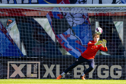 Helsingborgs målvakt Nils Arvidsson