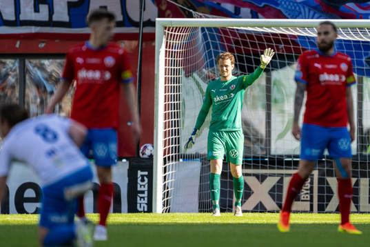 Helsingborgs målvakt Anders Lindegaard