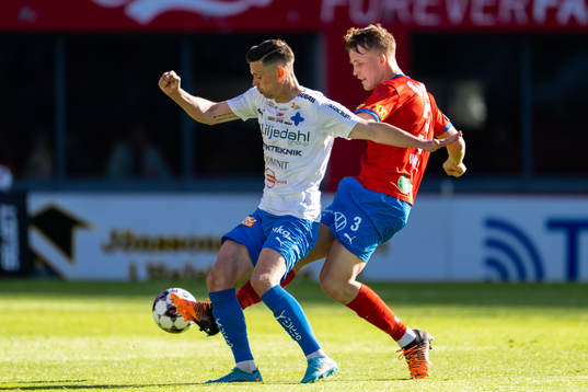 Värnamos Marcus Antonsson och Helsingborgs Casper Widell