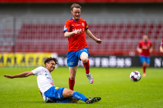 Värnamos Robin Tihi och Helsingborgs Rasmus Jönsson