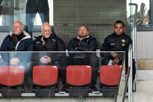 Helsingborgs  sportchef Andreas Granqvist och assisterande