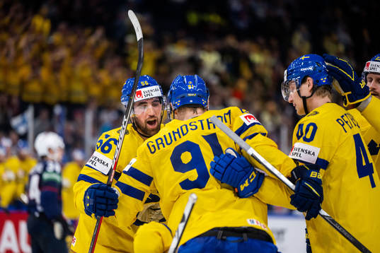Carl Grundström, Erik Gustafsson and Jacob Peterson of