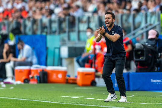 Jonatan Giraldez, head coach of Barcelona