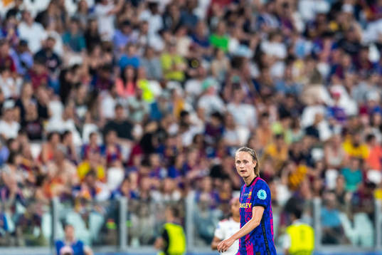 Caroline Graham Hansen of Barcelona