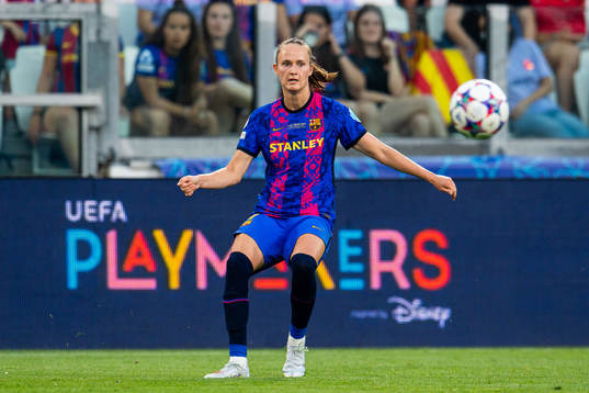 Caroline Graham Hansen of Barcelona