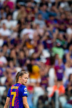 Caroline Graham Hansen of Barcelona