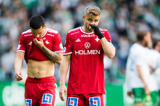 IFK Norrköpings Christoffer Nyman deppar