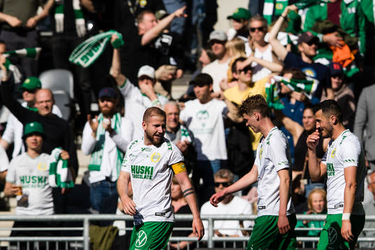 Hammarbys Darijan Bojanic jublar
