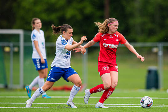 Siw Døvle of Kolbotn and Signe Gaupset of Brann