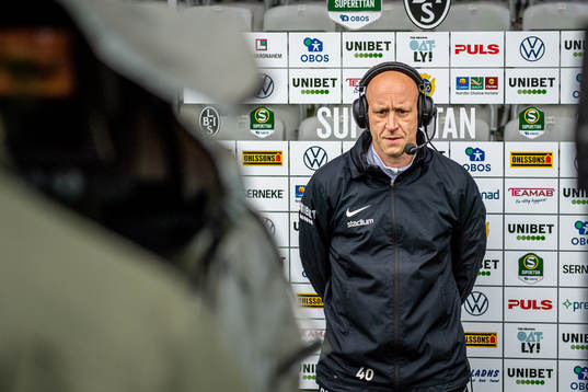 Landskronas tränare Billy Magnusson