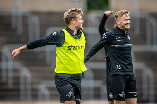 Landskronas Linus R Olsson och Jesper Strid