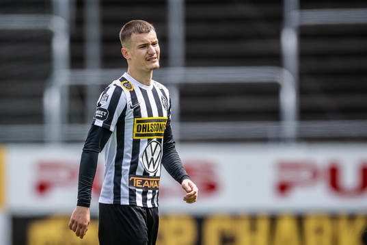 Landskronas Robin Dzabic deppar