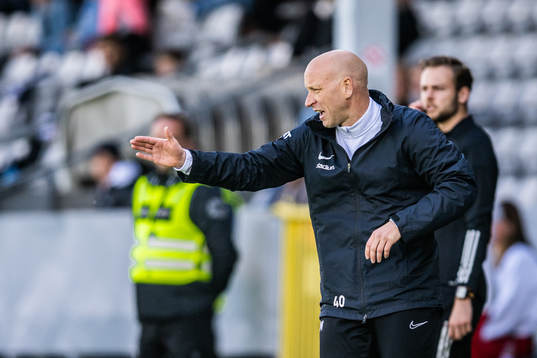 Landskronas tränare Billy Magnusson