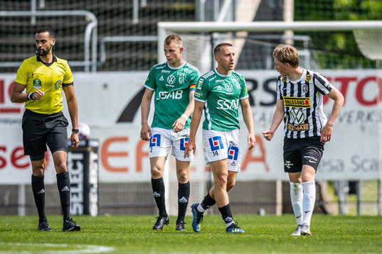 Brages Alexander Zetterström och Jacob Stensson deppar