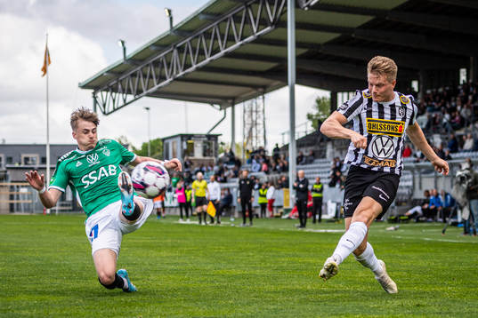 Brages Johan Arvidsson och Landskronas Jacob Blixt