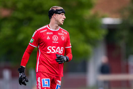 Brages målvakt Viktor Frodig