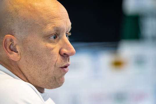 Landskronas tränare Billy Magnusson