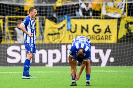 IFK Göteborgs Carl Johansson deppar