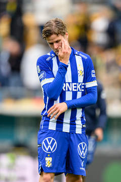 IFK Göteborgs Gustaf Norlin deppar