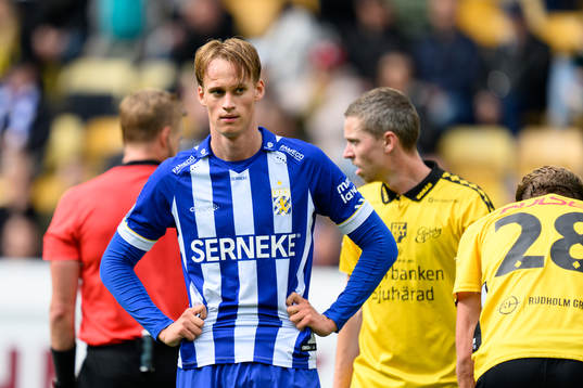 IFK Göteborgs Oscar Vilhelmsson deppar