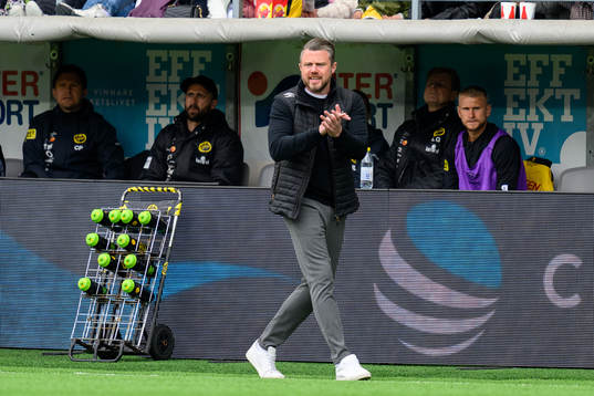 Elfsborgs manager Jimmy Thelin