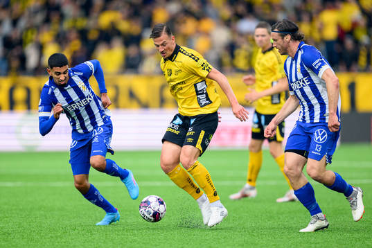 IFK Göteborgs Amir Al-Ammari och Gustav Svensson