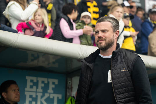 Elfsborgs manager Jimmy Thelin