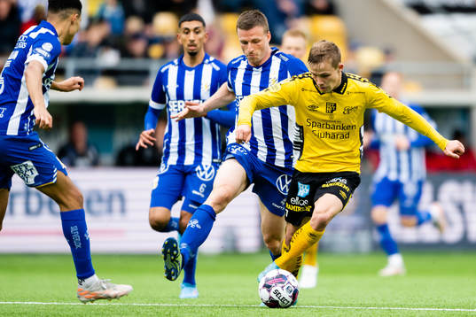IFK Göteborgs Carl Johansson och Elfsborgs Jacob Ondrejka