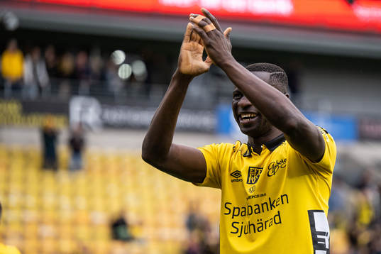 Elfsborgs Maudo Lamine Jarjué jublar