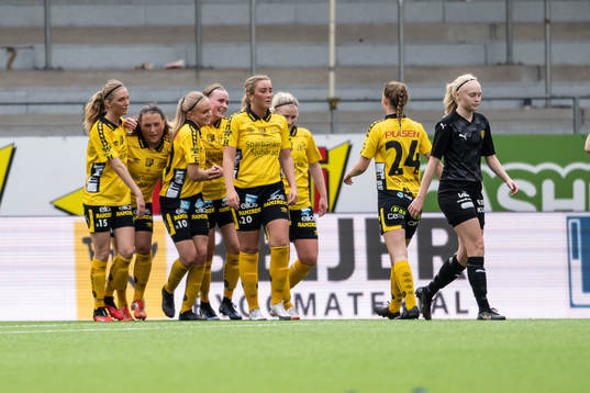 Elfsborgs spelare jublar