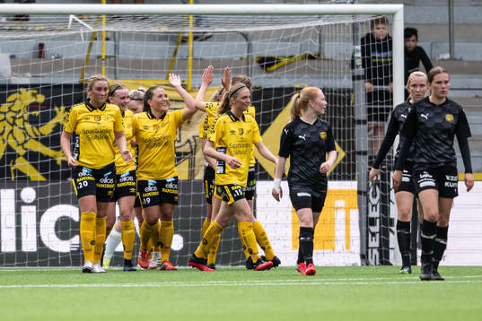 Elfsborgs spelare jublar