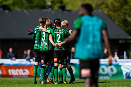 under fotbollsmatchen i Allsvenskan mellan Varberg och