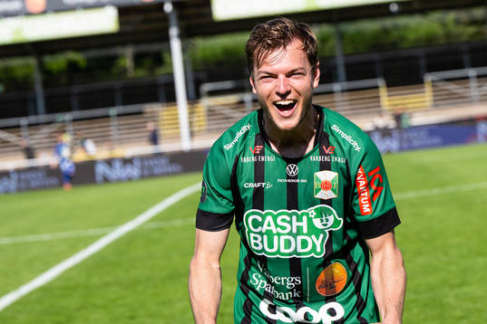 Varbergs Albin Winbo jublar