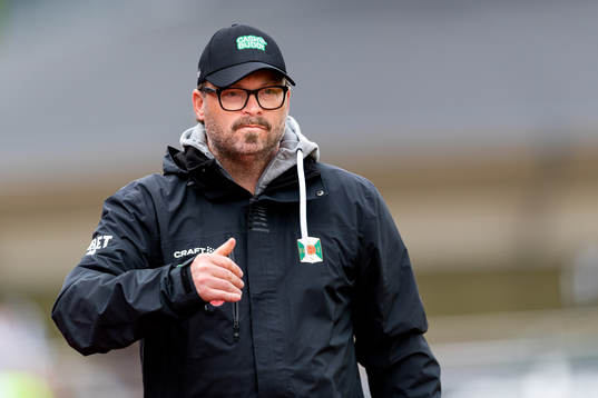 Varbergs tränare Joakim Persson
