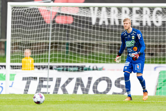 Varbergs målvakt Fredrik Andersson