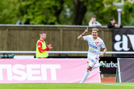 Degerfors Diego Campos jublar