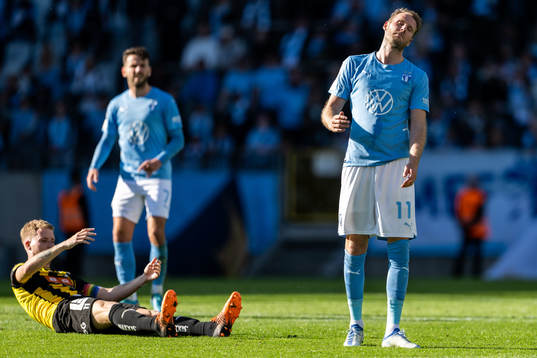 Malmö FFs Ola Toivonen deppar