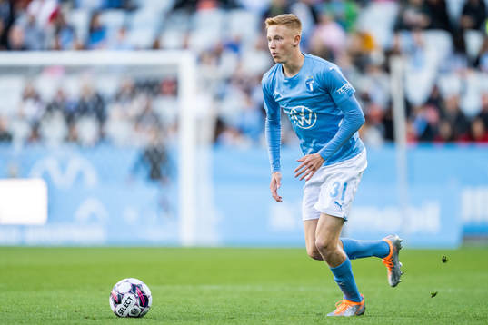 Malmö FFs Hugo Larsson