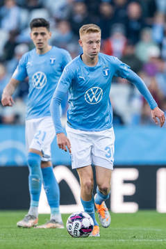 Malmö FFs Hugo Larsson