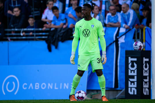 Malmö FFs målvakt Ismael Diawara