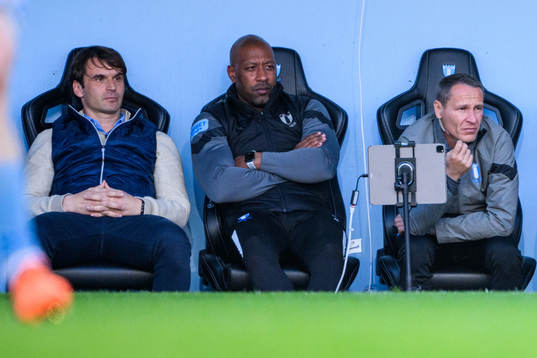 Malmö FFs tränare Milos Milojevic, assisterande tränare