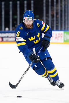 Adam Larsson of Sweden