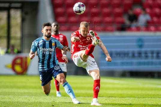 Bläddra bland fler bilder av Fotboll, Allsvenskan, Kalmar - Djurgården