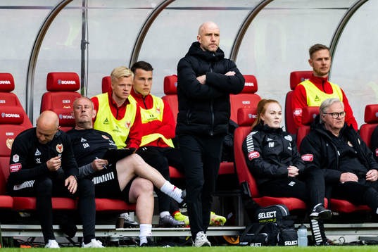 Kalmars tränare Henrik Rydström