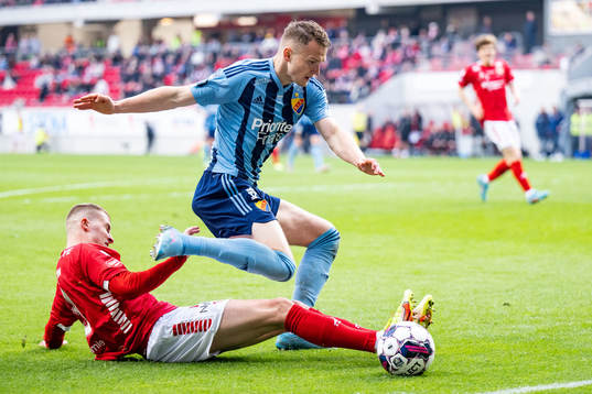 Kalmars Davíd Kristján Ólafsson och Djurgårdens Piotr