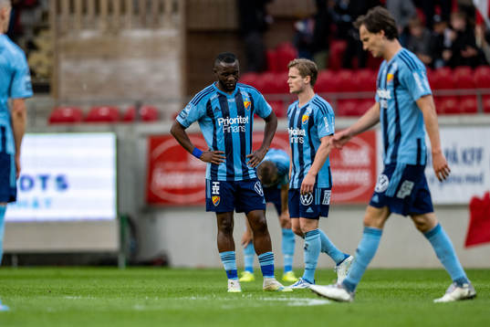Djurgårdens spelare deppar